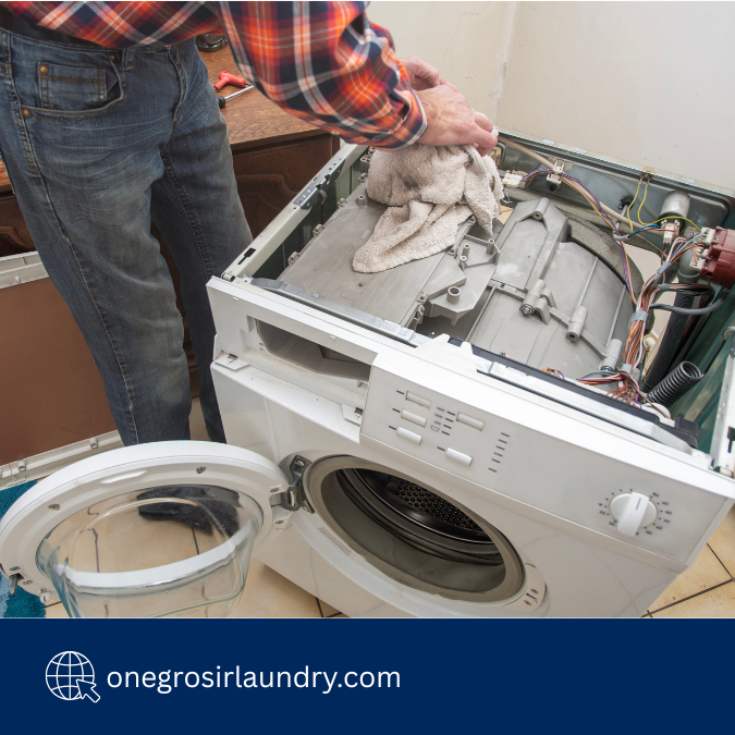 mesin laundry rusak